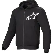 Alpinestars Chrome V2 Sport Motorrad Hættetrøje Sort/Hvid 3XL
