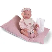 MuÑecas Antonio Juan Mia Newborn Tisser Med Pude Dukke 42 Cm