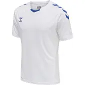 Hummel Spilletrøje Core - Hvid/Ægte blå, størrelse Medium