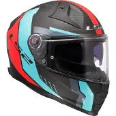 LS2 Helmets Ff811 Vector Ii Carbon Grid Fullface-hjelm