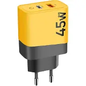 Tactical Microgrid Gan 45w Usb-a-og Usb-c-vægoplader