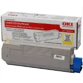 OKI Tonerkassette gul 6.000 sider