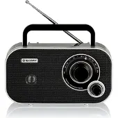 Roadstar TRA-2235, Bærbar, Analog, FM, 6,5 W, 3,5 mm, Sort