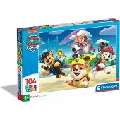 Clementoni Puslespil 104 Super Farve Paw Patrol