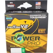 Power pro Super 8 Slick V2 Flettet Fiskesnøre 135 M