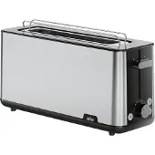 Braun HT 1610, Sort, Rustfrit stål, Plast, Rustfrit stål, Knapper, Drejelig, 1030 W, 25 cm, 454 mm