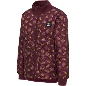 Hummel Vinterjakke gylden gul / rosé / vinrød