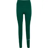 Hummel Sportsbukser 'Court' mørkegrøn / hvid
