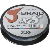 Daiwa J-braid 8 Flettet Fiskesnøre 300 M