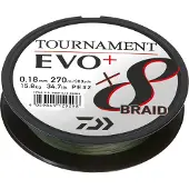 Daiwa Tournament Evo Plus Flettet Fiskesnøre 270 M