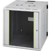 Digitus Professional Line DN-19 12-U-3 - Kabinet - vægmonterbar - grå, RAL 7035 - 12U - 19