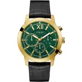GUESS Herreur GW0219G2 Grøn/Læder Ø45 mm