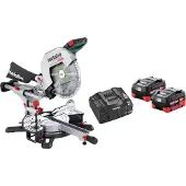 Metabo KGS 18 LTX BL, Dobbeltfacet, 3700 rpm, 50°, 50°, 47°, 47°