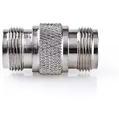 Nedis Satellit/antenneadapter N-type Hun Til N-type Hun Nikkelbelagt 50 Ohm Lige Metal