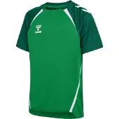 Hummel Trænings T-Shirt hmlLEAD 2.0 - Grøn/Grøn/Hvid Børn, størrelse 152 cm