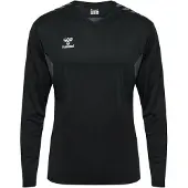 Hummel Funktionsskjorte 'Authentic' grå / sort / hvid