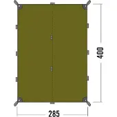 Tatonka Tarp 4, grøn