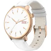 INF Smartwatch med puls-, blodtryks- og iltmåling White
