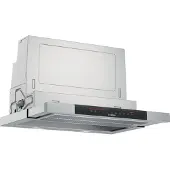 Bosch Serie | 8 DFS067K51 - Hætte - teleskopisk - Niche - bredde: 52.4 cm - dybde: 29 cm - udtrækning og recirkulation (-) - med intern motor - rustfrit stål