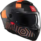 Mt Helmets Atom 2 Sv Strange Modulær Hjelm