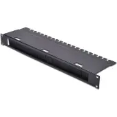 Digitus DN-19 ORG-3U-SW - Rack-kabel styrepanel - sort, RAL 9005 - 1U - 19