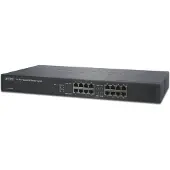 Planet 16-P 10/100/1000 Mbps Gigabit, GSW-1601