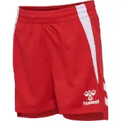 Hummel Træningsshorts hmlLEAD 2.0 - Rød/Hvid Børn, størrelse 164 cm