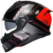 AGV K7 Kyber Integralhjelm Mat/Sort/Rød L