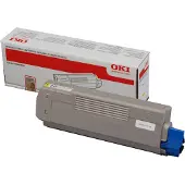OKI Tonerkassette gul 6.000 sider