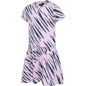 Hummel Kjole mørkeblå / brun / pink / hvid