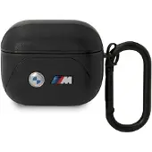 BMW BMA322PVTK AirPods 3 gen cover sort/sort Læder Curved Line