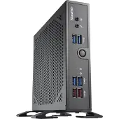 Shuttle XPC slim DS50U3 - Barebone - Slim-PC 1 x Core i3 i3-1315U / op til 4.5 GHz - RAM 0 GB - UHD Graphics - Gigabit Ethernet, 2.5 Gigabit Ethernet - sort