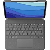 Logitech Tangentbord och fodral - Tablet - - COMBO TOUCH IPAD AIR PRO 12.9 - APPLE