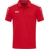 Jako Funktionsbluse rød / hvid