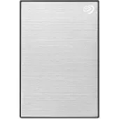 Seagate One Touch STKY2000401 - Harddisk - 2 TB - ekstern (bærbar) - USB 3.0 - sølv - med Rescue Data Recovery