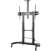 Techly ICA-TR36 TV-rullevogn 152,4 cm (60) - 254,0 cm (100) Højdeindstilling, Vippebar