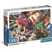 Clementoni 1500 brikkers puslespil. Kompakt Lupin 1 III