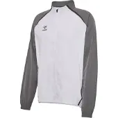 Hummel Sportsjakke 'Lead 2.0' mørkegrå / sort / offwhite