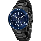 Maserati Herreur R8873600005 Competizione Blå/Stål Ø43 mm