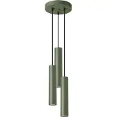 Sollux LAGOS HÆNGELAMPE 3 GU10 OLIVENGRØN SL.1487