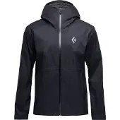 Black Diamond - Vandretøj - M Fineline Stretch Shell Black til Unisex - Størrelse XXL - Sort