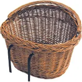 Basil Detroit, Forende/bagende, Cykelkurv, Brun, 5 kg, 390 mm, 270 mm
