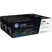 HP 305A / CF370AM 3-Pack - Lasertoner Cyan