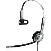 Epos Ausinės - Sennheiser SH 335 Laidinės Ausinės su Mikrofonu 1m Kabeliu Juoda, Sidabrinė