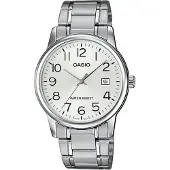 Casio Herreur MTP-V002D-7BUDF Classic Sølvfarvet/Stål Ø44 mm