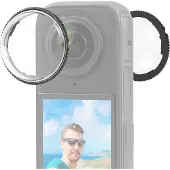 INF Beskyttende linse til Insta360 X4 - PC-materiale (PU989T)