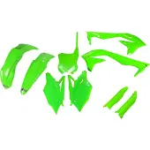 Ufo Kawasaki Kxf 450 2016-2017 Kakit223f-aflu Fork Protectors & Plastikkit