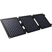 Trust Computer Products Zuny - Solarpanel - bærbar - 20 watt - 2 output-stikforbindelser (USB-C, USB) - sort