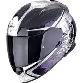 Scorpion Exo-491 Run Integralhjelm Sort/Lilla L