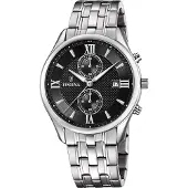 Festina Herreur F6854-8 Timeless Sort/Stål Ø42 mm